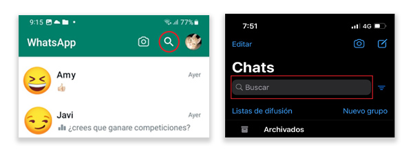 busqueda whatsapp